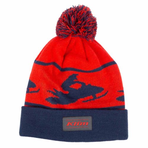 Klim Bomber Beanie Fiery Red/Dress Blues