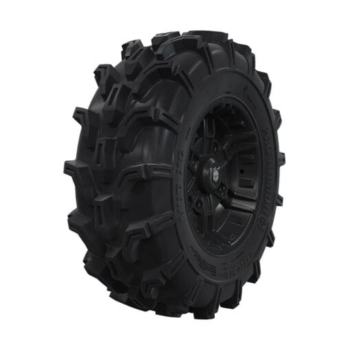 Pro Armor Wheel & Tire Set: 4202 & Mud XC, Matte Black, 29" x 10" R14