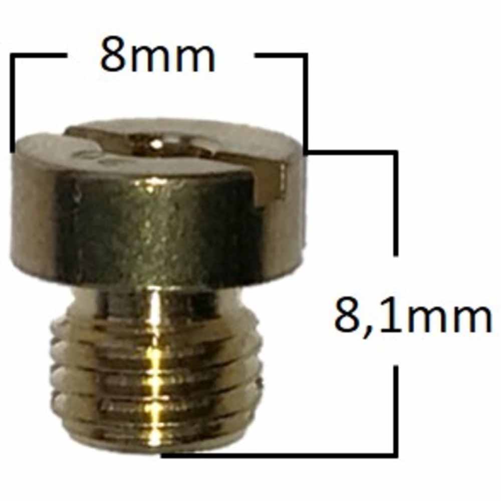 Huvudmunstycke, 84 , Rund, 6mm, Passar för: Dellorto – Munstycken Huvudmunstycke, 84 , Rund, 6mm, Passar för: Dellorto