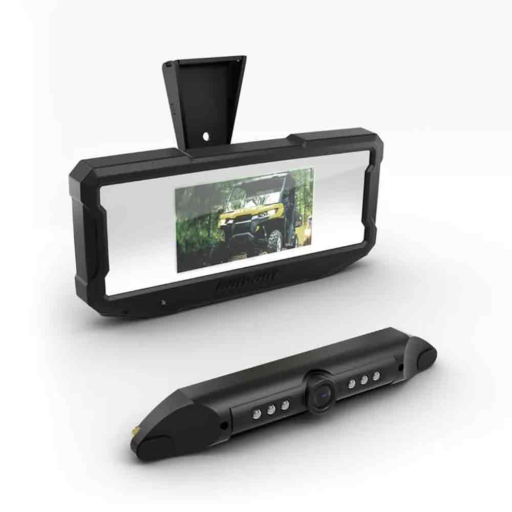 Rear View Mirror and Camera Monitor Can-Am Maverick R/Traxter – Hytter & Inredning Rear View Mirror and Camera Monitor Can-Am Maverick R/Traxter