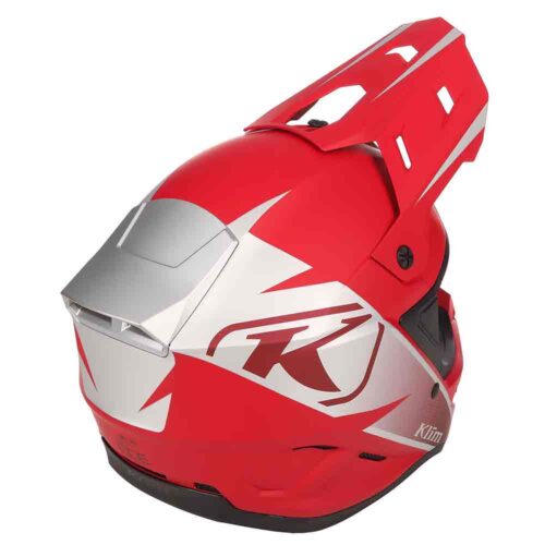 Klim T1 Freeride Helmet Descent Matte Chili Pepper - Bild 8