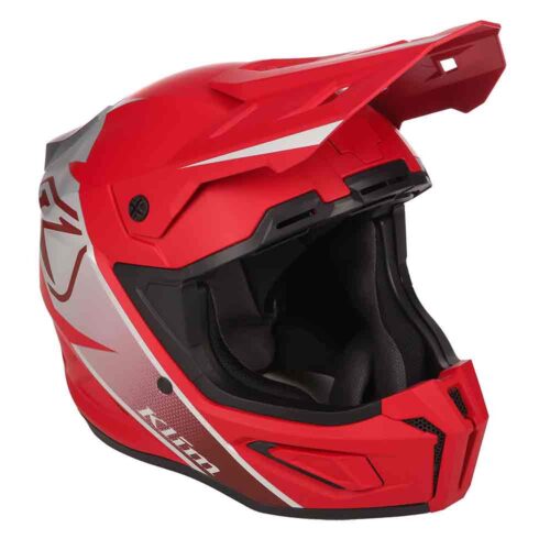 Klim T1 Freeride Helmet Descent Matte Chili Pepper - Bild 3