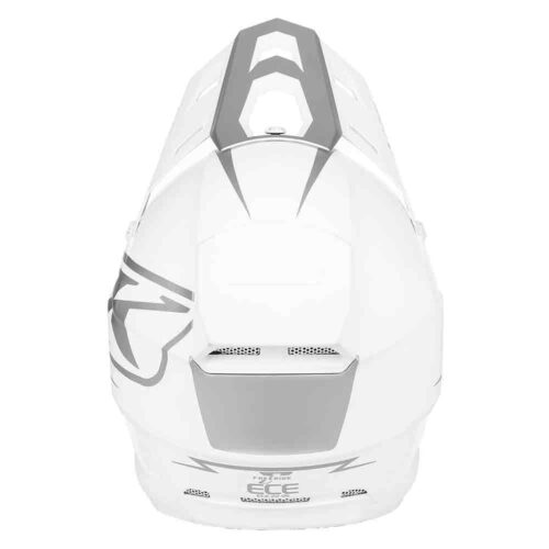 Klim T1 Freeride Helmet Solid Matte White – Skoterhjälmar Klim T1 Freeride Helmet Solid Matte White - Bild 3