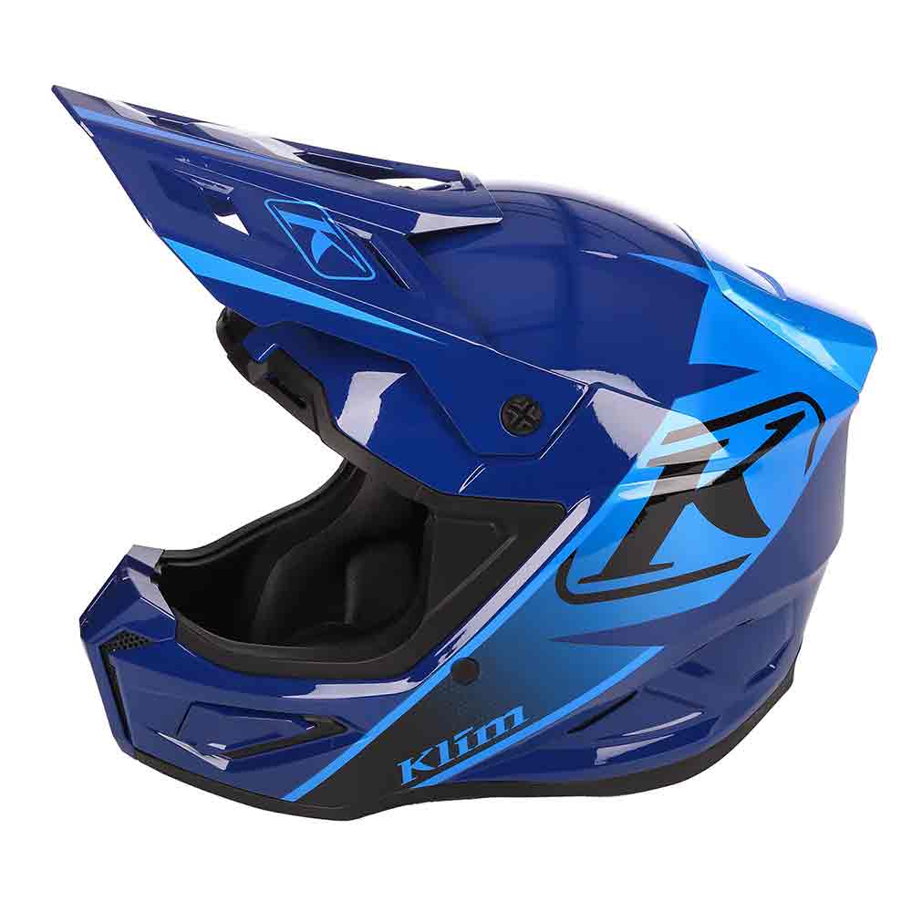 Klim T1 Freeride Helmet Youth Descent Nightfall Blue (barn) – Skoterhjälmar Klim T1 Freeride Helmet Youth Descent Nightfall Blue (barn) - Bild 7