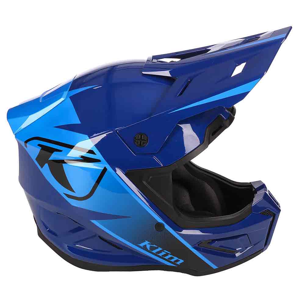 Klim T1 Freeride Helmet Youth Descent Nightfall Blue (barn) – Skoterhjälmar Klim T1 Freeride Helmet Youth Descent Nightfall Blue (barn)