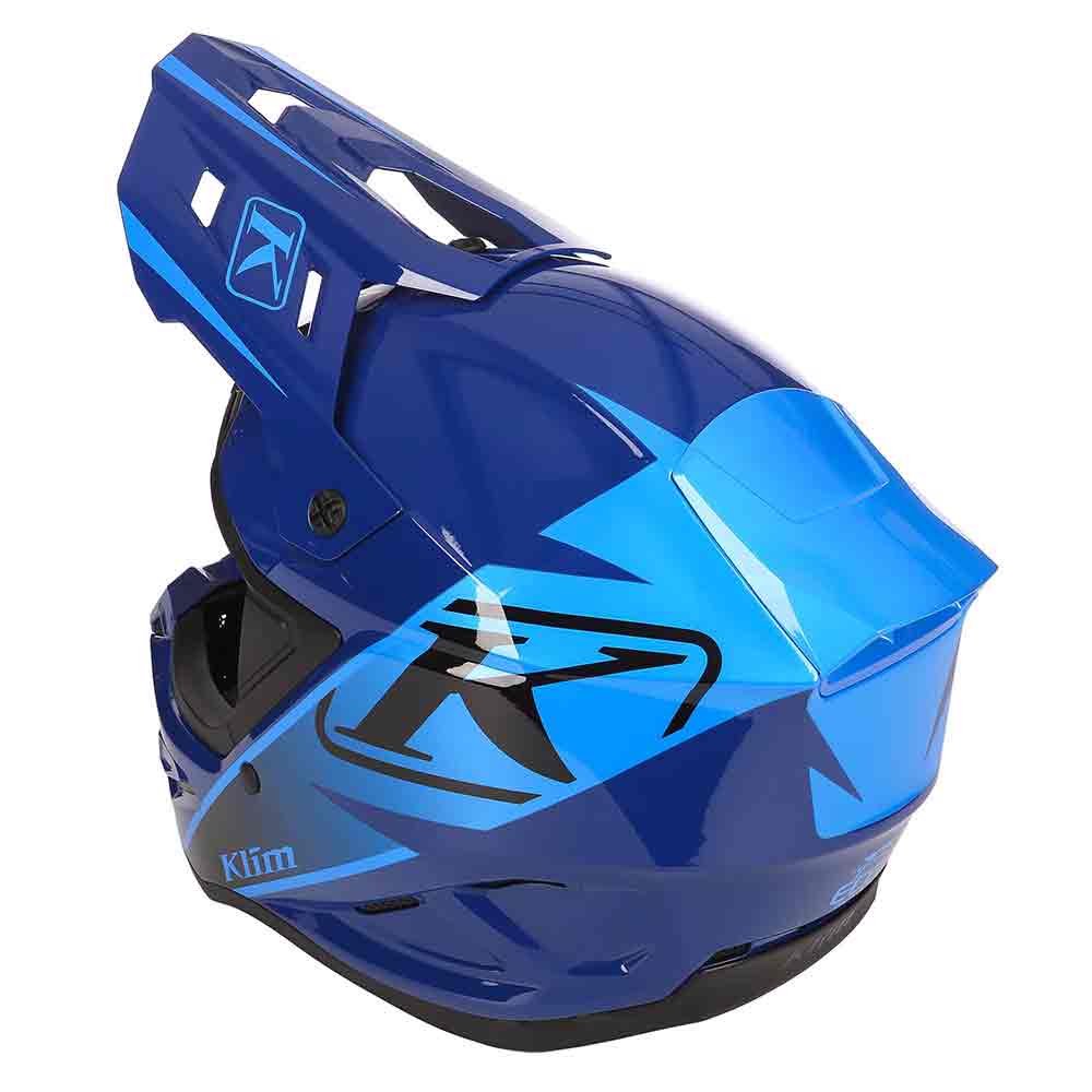 Klim T1 Freeride Helmet Youth Descent Nightfall Blue (barn) – Skoterhjälmar Klim T1 Freeride Helmet Youth Descent Nightfall Blue (barn) - Bild 2