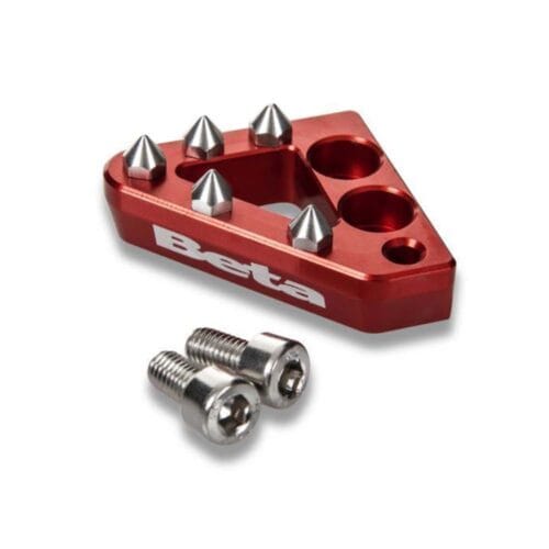 Beta Step Plate Foot Brake Lever Red (037.46.047.82.53)