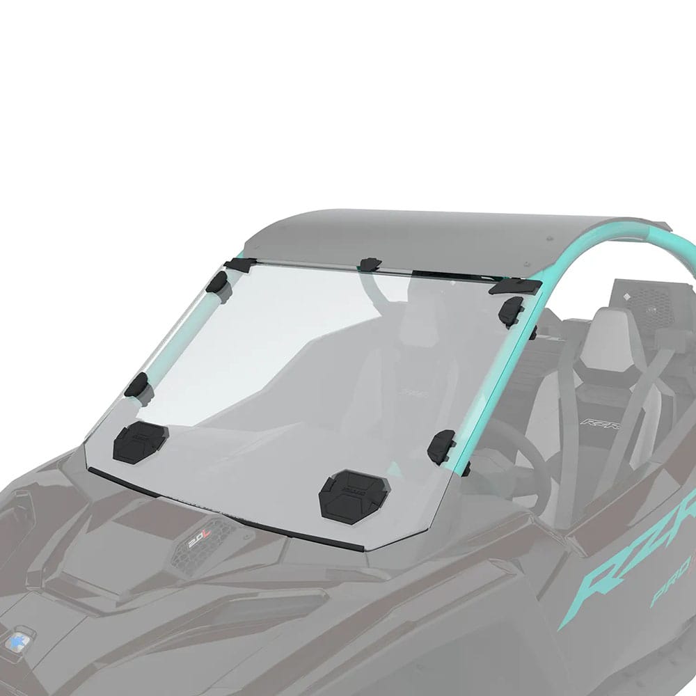 Polaris Lock & Ride Full Vented Front Windshield, Hard Coat Polycarbonate, for 2-Seat RZR SxS – Vindrutor Polaris Lock & Ride Full Vented Front Windshield, Hard Coat Polycarbonate, for 2-Seat RZR SxS