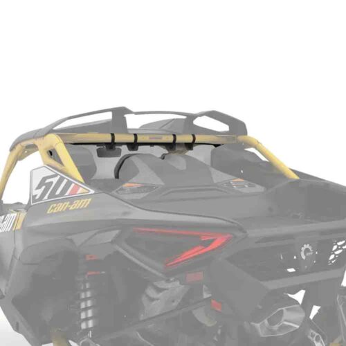 Alternative view of Rear Wind Screen for Speakers Can-Am Maverick R