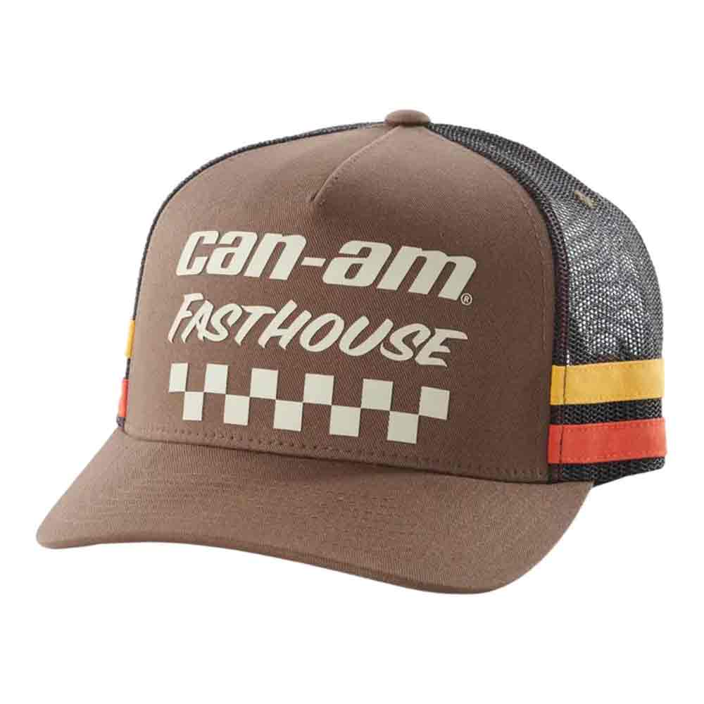 Can-Am X Fasthouse Racing Fb Cap Brown – Kepsar Can-Am X Fasthouse Racing Fb Cap Brown