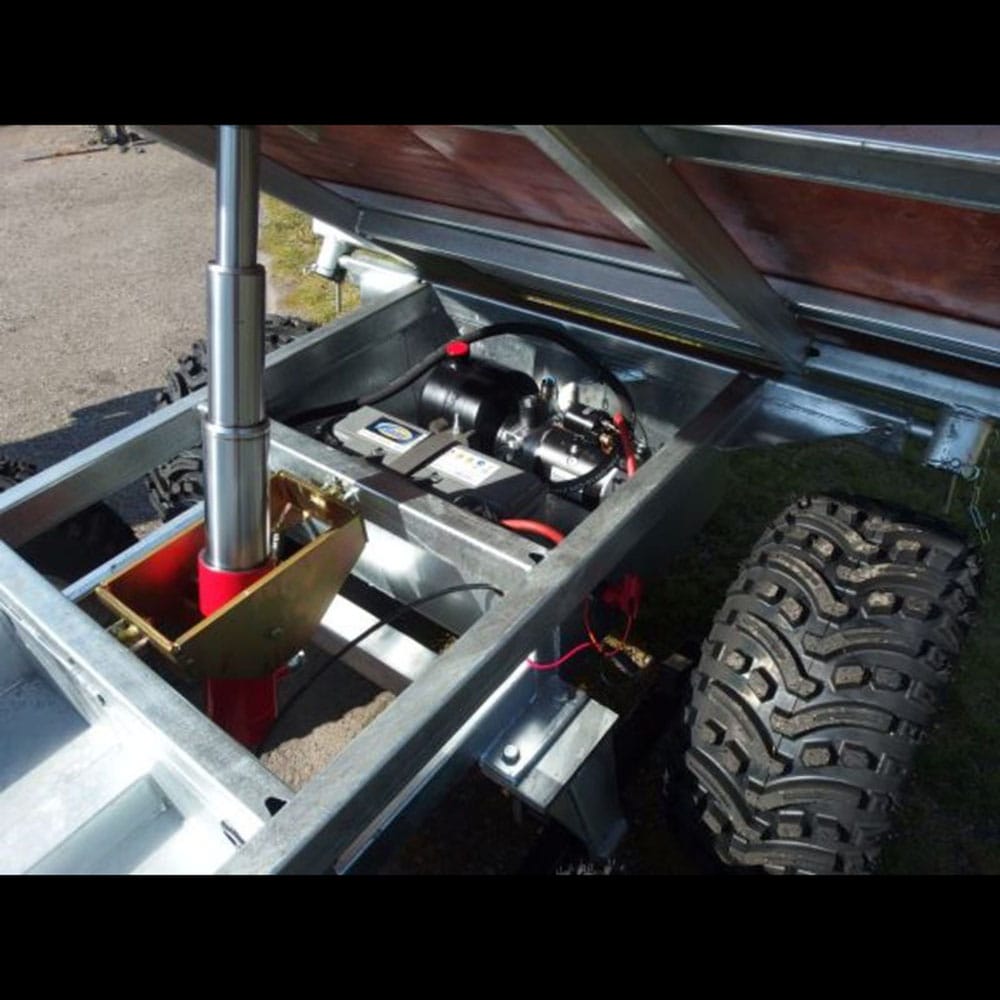 Bronco Tippkärra 3-Vägs 1600kg Med Elektrisk Hydraulisk Tipp – ATV-vagnar Bronco Tippkärra 3-Vägs 1600kg Med Elektrisk Hydraulisk Tipp - Bild 3