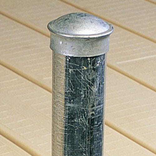 EZ Dock Galvanized Steel Pipe Cap For 90Mm Pipe (100036)