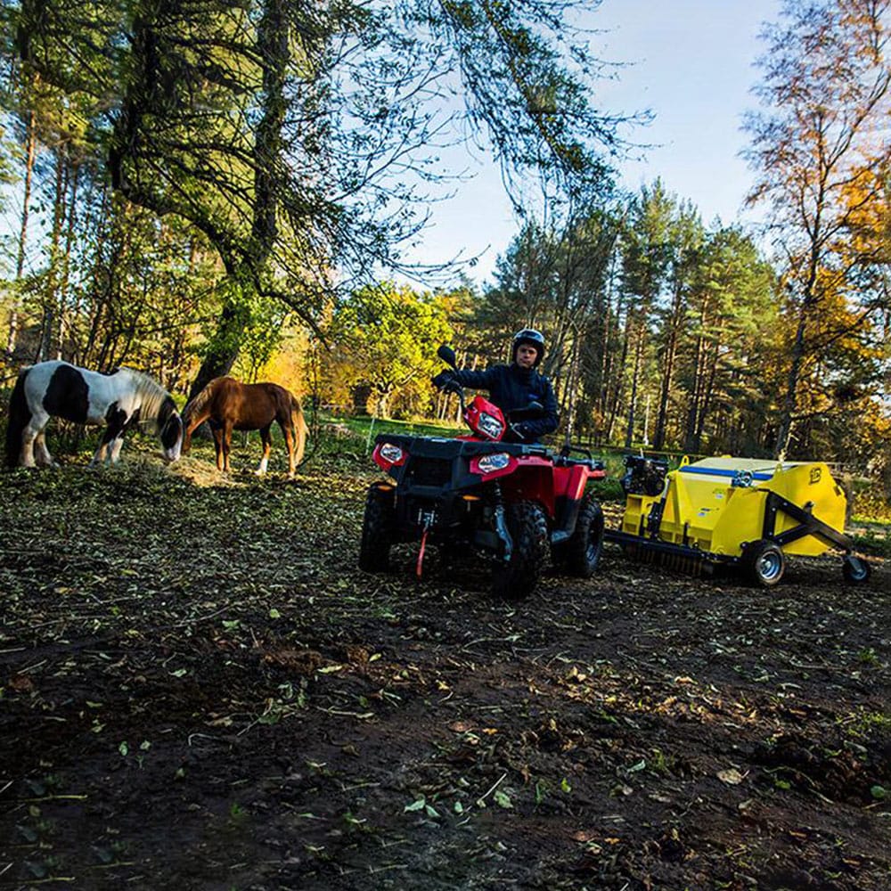 Uppsamlare (6,5 hk Briggs & Stratton) – ATV-Redskap Uppsamlare (6,5 hk Briggs & Stratton) - Bild 5