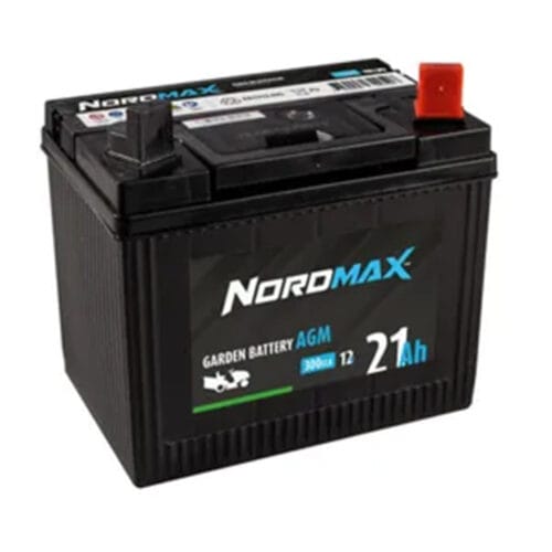 Nordmax Batteri AGM NMU1R300AGM, 12V 21 Ah HÖ PP