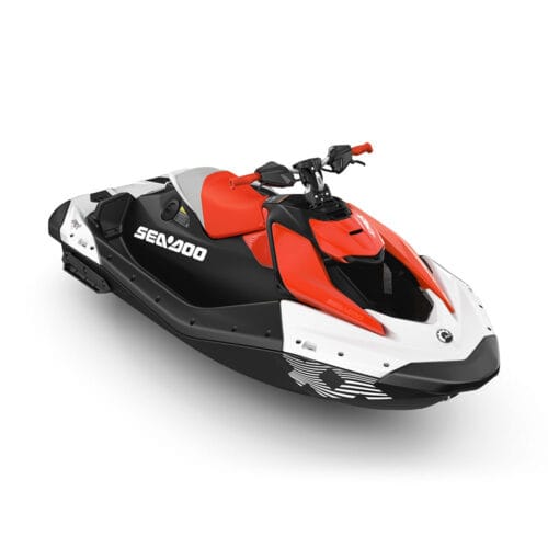 Alternative view of Sea-Doo Spark Trixx 90 1-sits / 4.5" Digital Display (Dragon Red/Bright White) 2026