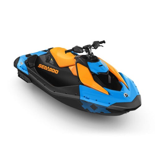 Sea-Doo Spark Trixx 90 1-sits / 4.5" Digital Display (Gulfstream Blue/Orange Crush) 2026