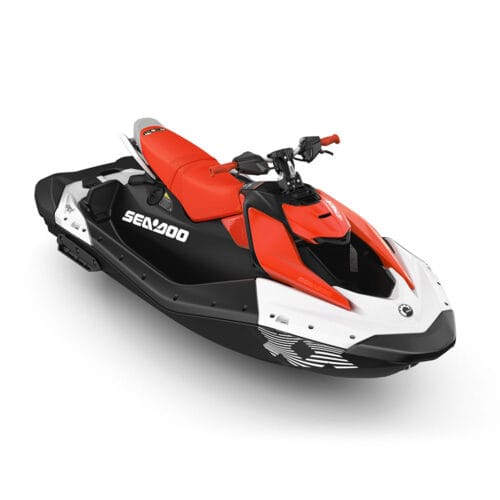 Sea-Doo Spark Trixx 90 3-sits / 4.5" Digital Display (Dragon Red/Bright White) 2026