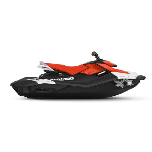 Alternative view of Sea-Doo Spark Trixx 90 3-sits / 4.5" Digital Display (Dragon Red/Bright White) 2026