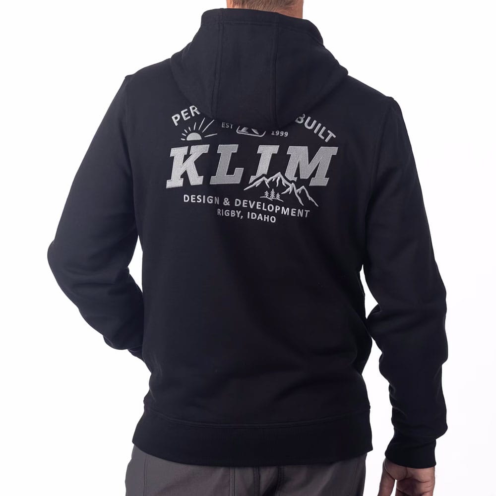 Klim Lost River Hoodie Black/Monument – Tröjor Klim Lost River Hoodie Black/Monument - Bild 2