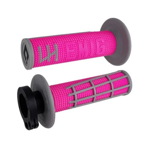 ODI EMIG 2.0 - V2 Lock-On Grip, Pink/Grey