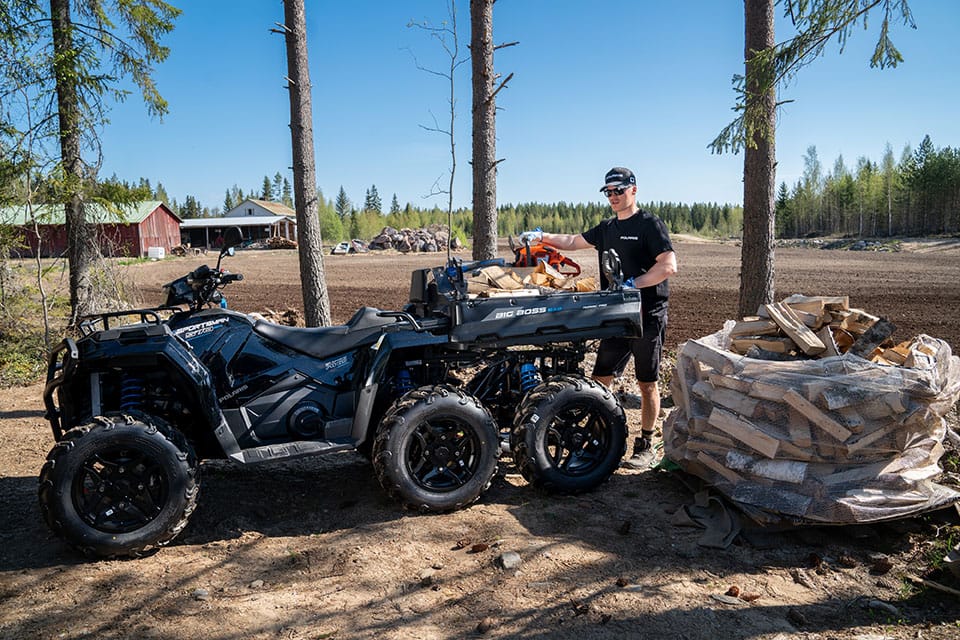 polaris sexhjuling 6hjuling