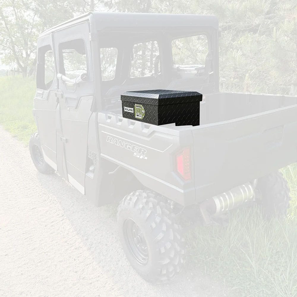 Polaris UTV Diamond Plate Bedside Saddle Box (53475) – Partstream UTV Diamond Plate Bedside Saddle Box (53475) - Bild 2