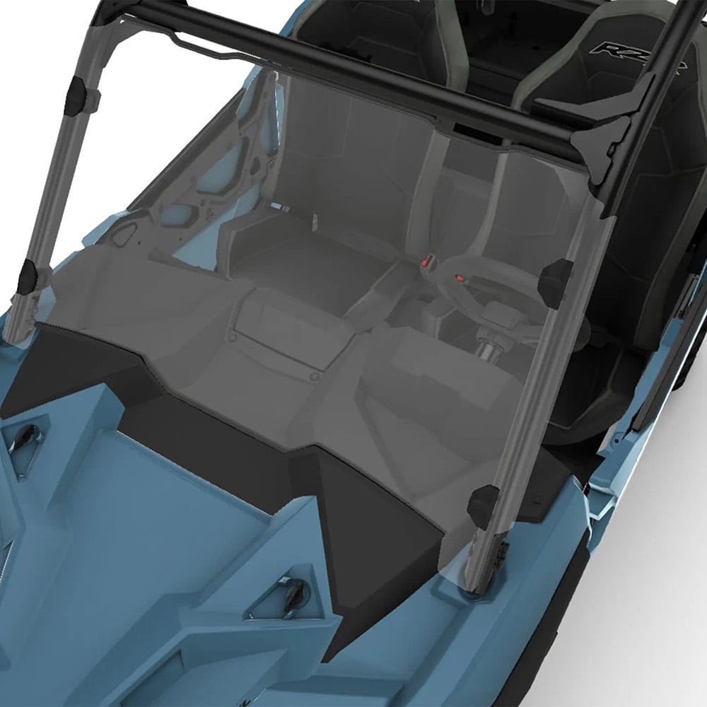 Polaris Lock & Ride Full Windshield - Hard Coat Poly – Vindrutor Polaris Lock & Ride Full Windshield - Hard Coat Poly