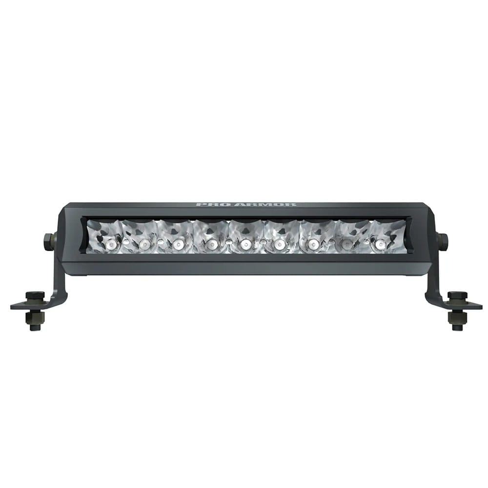 Pro Armor 11" Single-Row LED Spot Light Bar White – Belysning SSV Pro Armor 11" Single-Row LED Spot Light Bar White