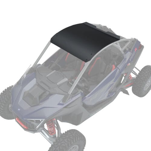 Polaris Aluminum Tak Svart (RZR 2-sits)