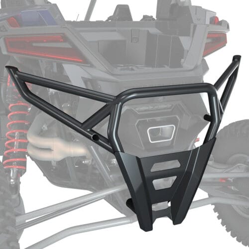 Polaris Rear High Coverage Bumper Black (RZR)