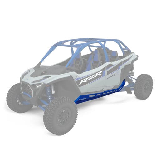 Alternative view of Polaris Low Profile Rock Sliders (RZR 4-Sits)