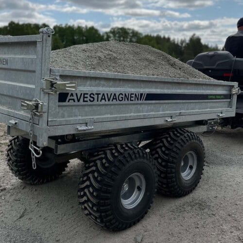 AvestaVagnen Tipping Trailer L, Hydraulic, Terrain