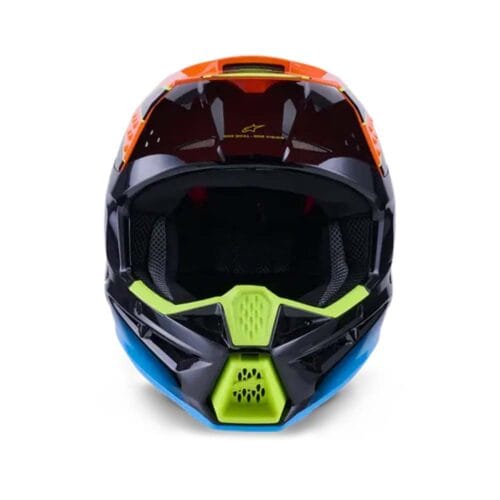 Alternative view of Alpinestars SM3 Fray Helmet Black/Orange/Yellow
