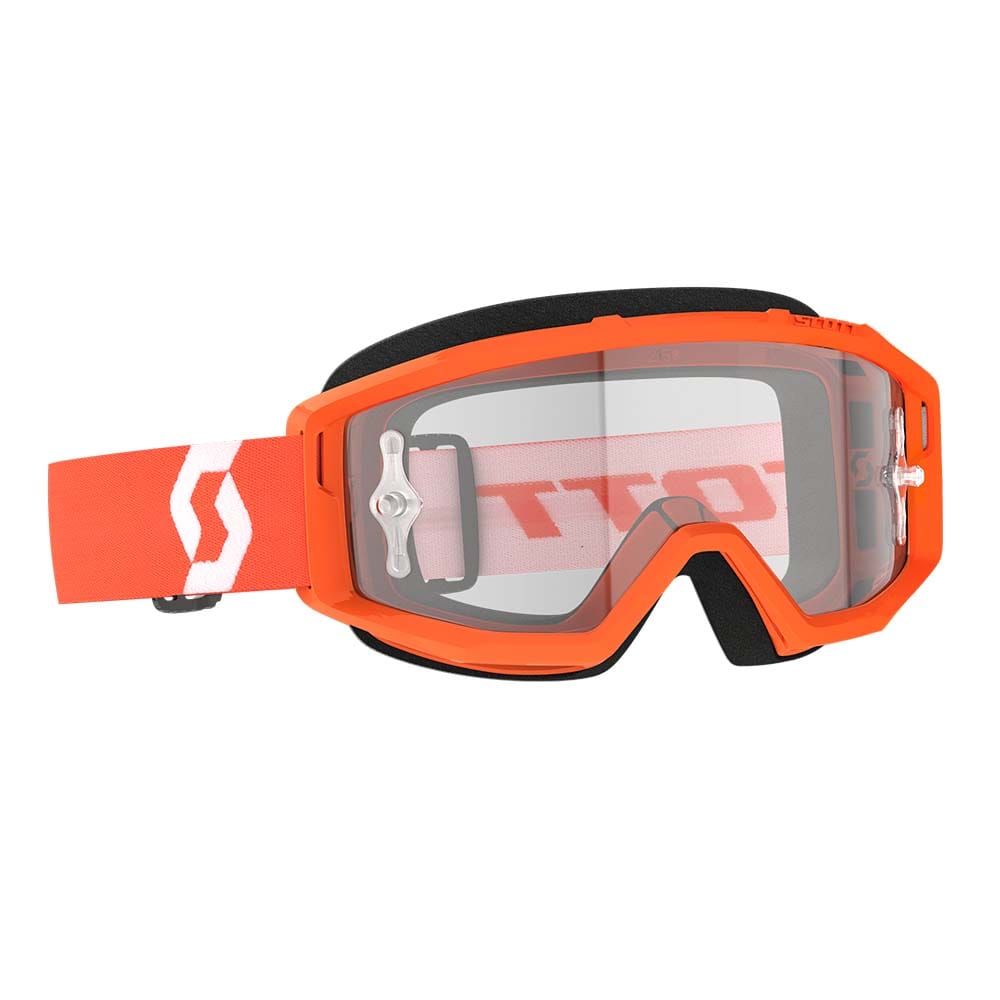 Scott Primal Goggle orange/white (clear works) – Crossglasögon Scott Primal Goggle orange/white (clear works)