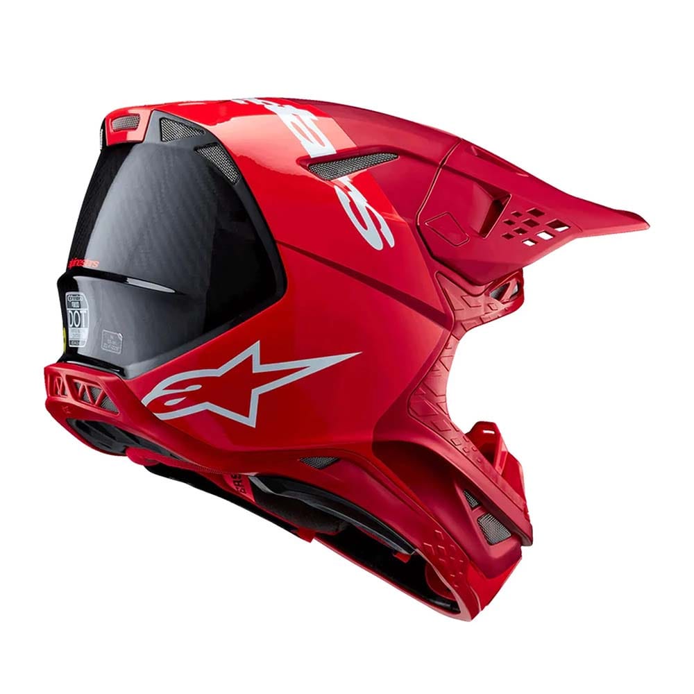 Alpinestars Hjälm S-M10 2206 Flood Röd Fluo – Crosshjälmar Alpinestars Hjälm S-M10 2206 Flood Röd Fluo - Bild 3