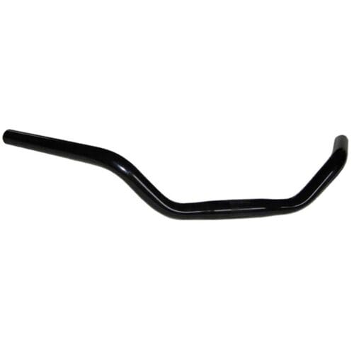 Styre standard svart aluminium. S.k. svenskmodell. Bredd: 580mm , Raise 70mm