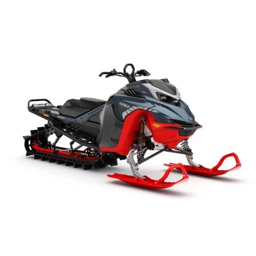 Lynx Shredder DS 850 E-TEC 154" 3900mm 3.0" 76mm Powdermax X-light SHOT 10.25" Touchscreen Display Mineral Blue/Viper Red 2027