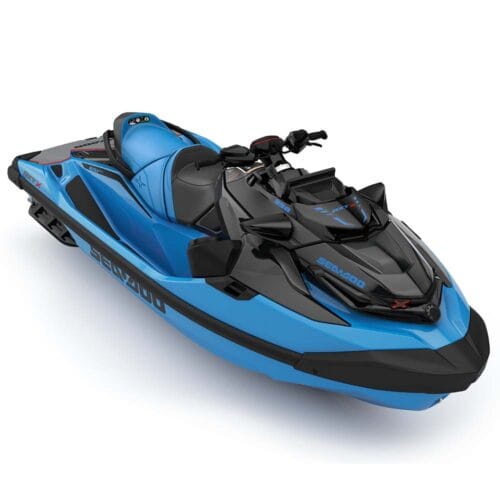 Sea-Doo RXT X 350 Integrated 100W 10.25" Touchscreen Display Gulfstream Blue Premium 2027