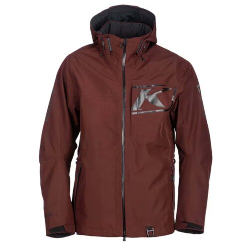 3574 001 Bitter Chocolate Black 01 Klim Powerxross Jacket Bitter Chocolate - Black
