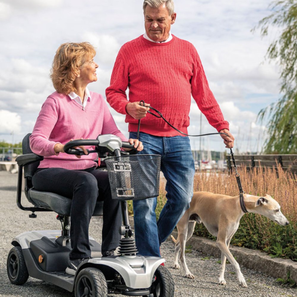 Promenadskoter HS-328 Silvermetallic – Permobiler Promenadskoter HS-328 Silvermetallic - Bild 2