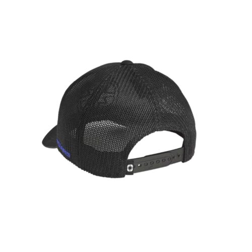 Alternative view of Polaris Ellipse Patch Trucker Hat Black/Blue