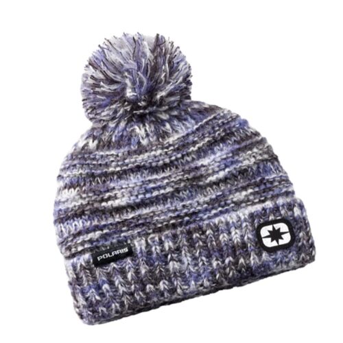 Polaris Space-Dye Pom Beanie Blue