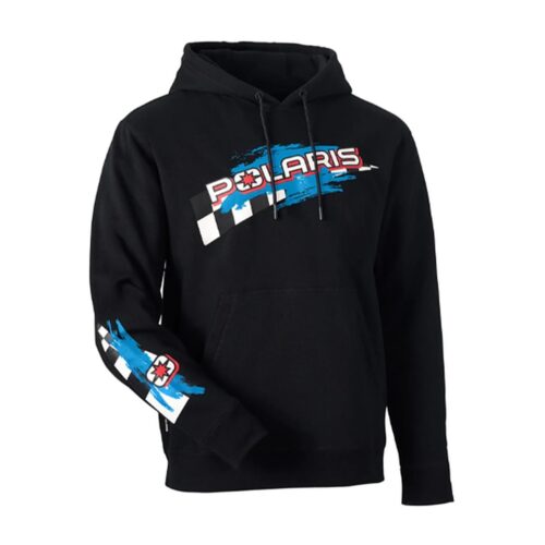 Polaris Men's 90's Retro Splash Hoodie Black