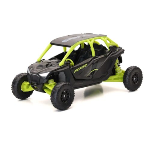 Polaris RZR PRO 4 Matte Onyx Black Mini Toy 1:18