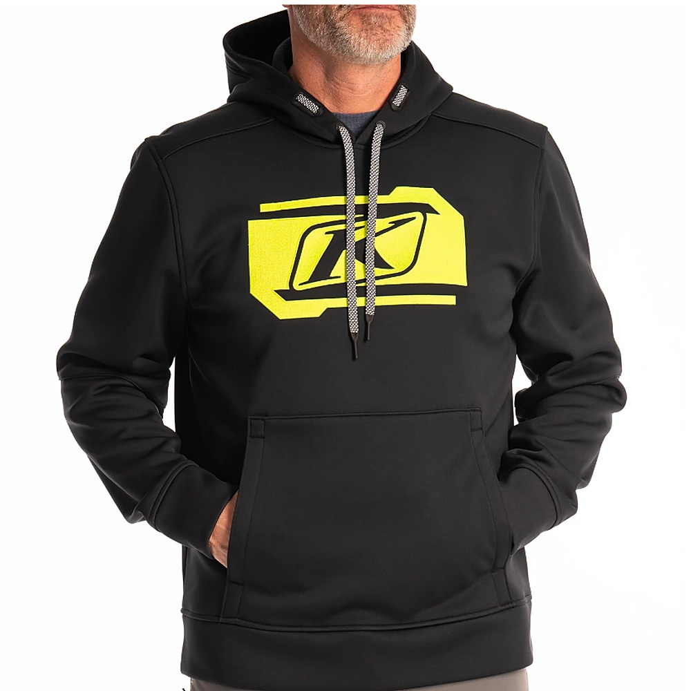 Klim Zone Pullover Hoodie Black - Hi-Vis – Tröjor Klim Zone Pullover Hoodie Black - Hi-Vis